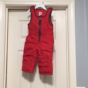 Infant puffer for cold weather